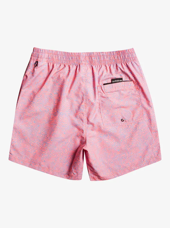 Men Quiksilver Boardshorts Everyday Mix 17034 Volleys Peach Whip Men Quiksilver Boardshorts Everyday Mix 17034 Volleys Peach Whip