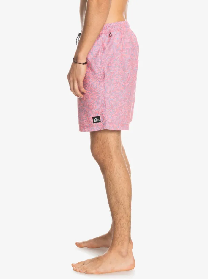 Men Quiksilver Boardshorts Everyday Mix 17034 Volleys Peach Whip Men Quiksilver Boardshorts Everyday Mix 17034 Volleys Peach Whip