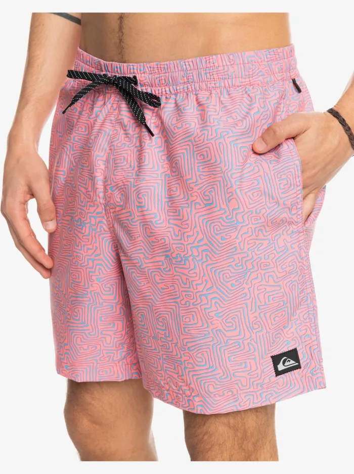 Men Quiksilver Boardshorts Everyday Mix 17034 Volleys Peach Whip Men Quiksilver Boardshorts Everyday Mix 17034 Volleys Peach Whip