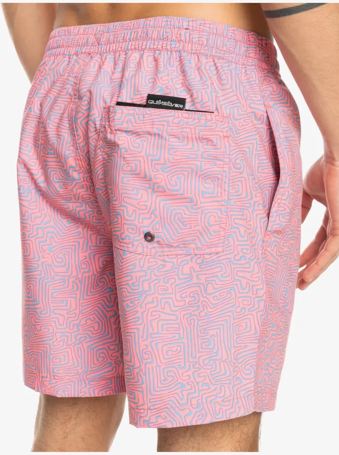 Men Quiksilver Boardshorts Everyday Mix 17034 Volleys Peach Whip Men Quiksilver Boardshorts Everyday Mix 17034 Volleys Peach Whip