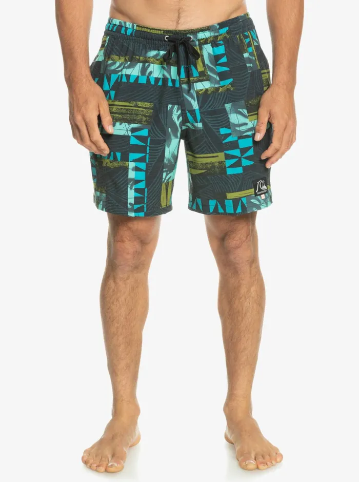 Men Quiksilver Boardshorts Gregg Kaplan OG Arch Blank Canvas Vl 17034 Volleys Black Men Quiksilver Boardshorts Gregg Kaplan OG Arch Blank Canvas Vl 17034 Volleys Black