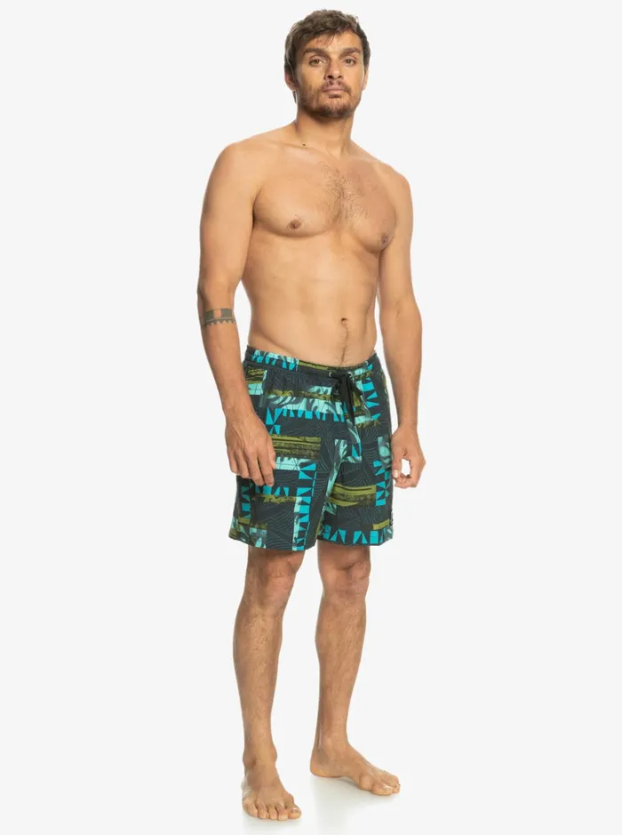 Men Quiksilver Boardshorts Gregg Kaplan OG Arch Blank Canvas Vl 17034 Volleys Black Men Quiksilver Boardshorts Gregg Kaplan OG Arch Blank Canvas Vl 17034 Volleys Black