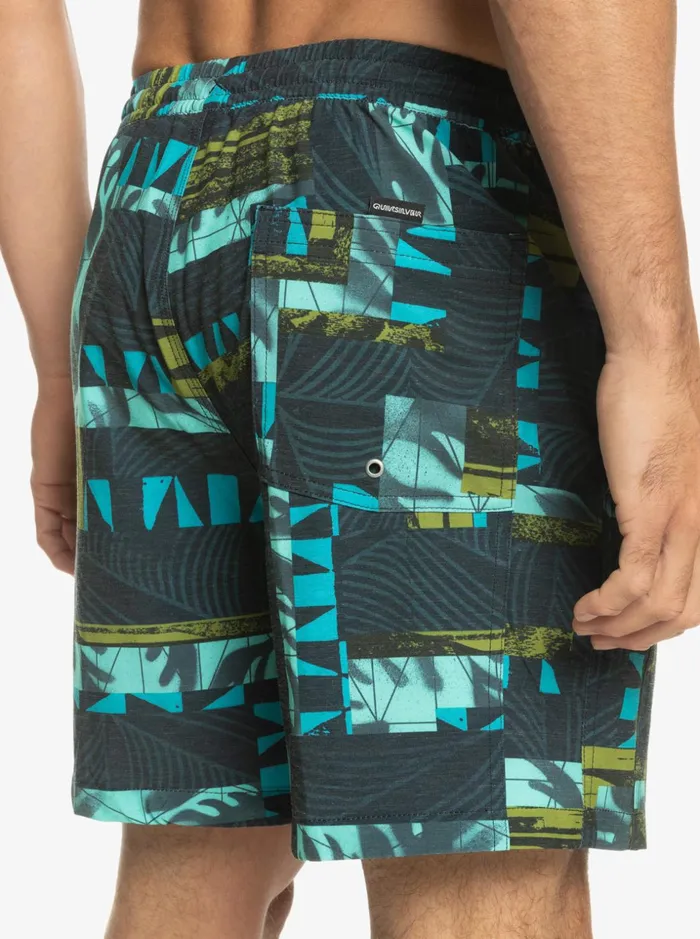 Men Quiksilver Boardshorts Gregg Kaplan OG Arch Blank Canvas Vl 17034 Volleys Black Men Quiksilver Boardshorts Gregg Kaplan OG Arch Blank Canvas Vl 17034 Volleys Black