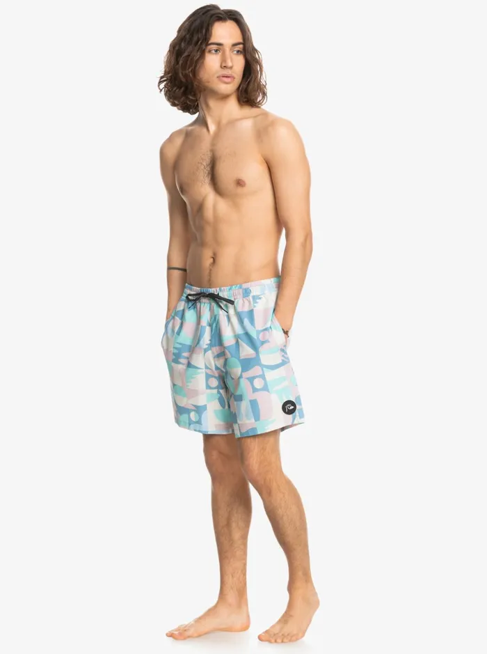 Men Quiksilver Boardshorts Mix PCS 17034 Volleys Birch Men Quiksilver Boardshorts Mix PCS 17034 Volleys Birch