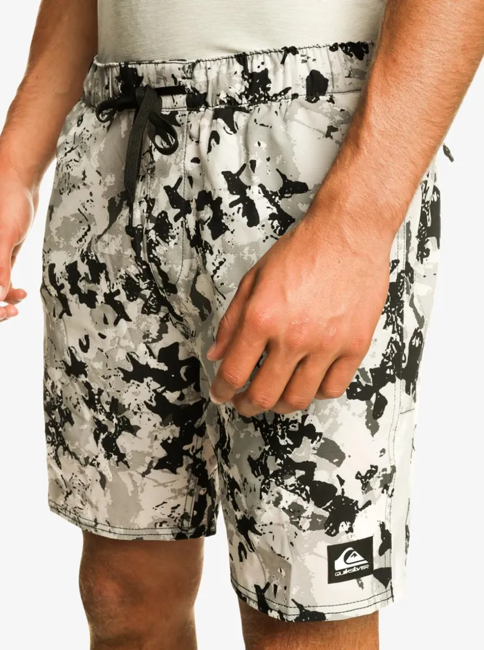 Men Quiksilver Boardshorts Omni 17034 Training Shorts Grey Violet Men Quiksilver Boardshorts Omni 17034 Training Shorts Grey Violet