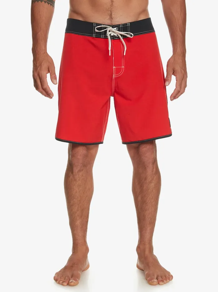 Men Quiksilver Boardshorts Original Scallop 18034 Boardshorts High Risk Red Men Quiksilver Boardshorts Original Scallop 18034 Boardshorts High Risk Red
