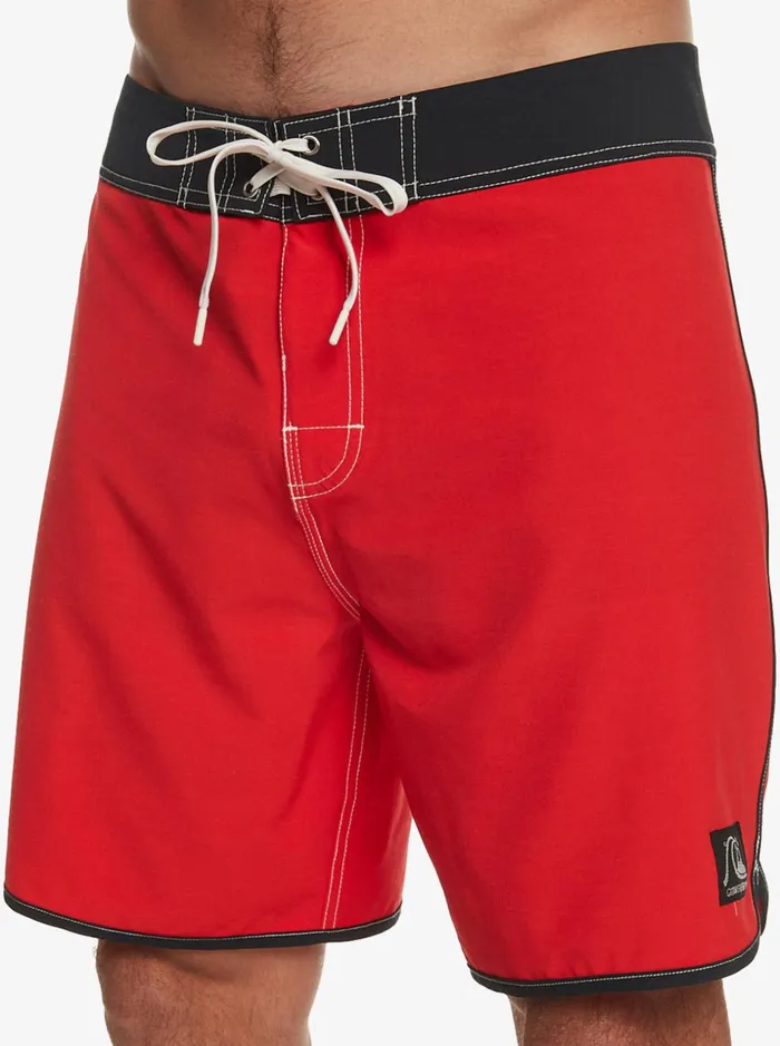 Men Quiksilver Boardshorts Original Scallop 18034 Boardshorts High Risk Red Men Quiksilver Boardshorts Original Scallop 18034 Boardshorts High Risk Red