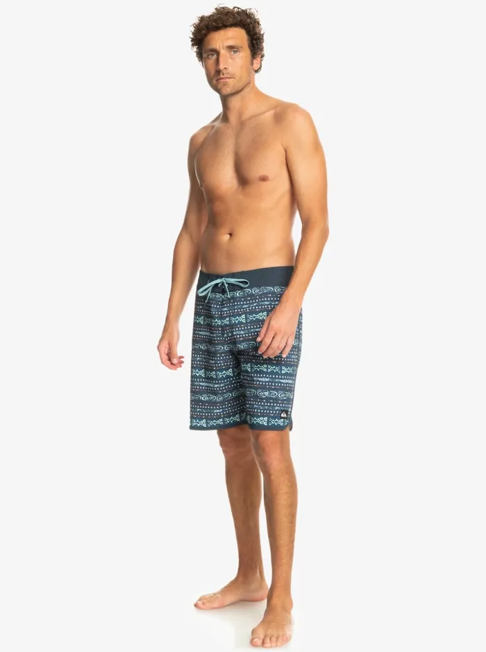 Men Quiksilver Boardshorts Surfsilk Scallop 19034 Boardshorts Midnight Navy Men Quiksilver Boardshorts Surfsilk Scallop 19034 Boardshorts Midnight Navy