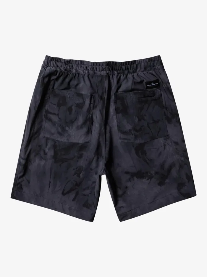 Men Quiksilver Boardshorts Taxer Print 18034 Amphibian Boardshorts Black Men Quiksilver Boardshorts Taxer Print 18034 Amphibian Boardshorts Black