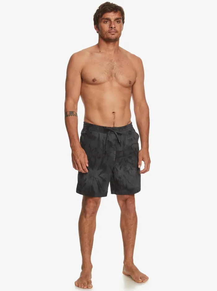 Men Quiksilver Boardshorts Taxer Print 18034 Amphibian Boardshorts Black Men Quiksilver Boardshorts Taxer Print 18034 Amphibian Boardshorts Black