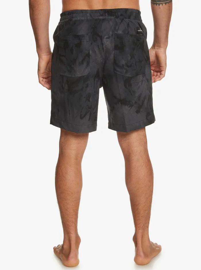 Men Quiksilver Boardshorts Taxer Print 18034 Amphibian Boardshorts Black Men Quiksilver Boardshorts Taxer Print 18034 Amphibian Boardshorts Black