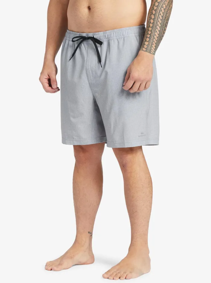 Men Quiksilver Boardshorts Waterman After Surf Stretch 20034 Amphibian Boardshorts Light Grey Heather Men Quiksilver Boardshorts Waterman After Surf Stretch 20034 Amphibian Boardshorts Light Grey Heather