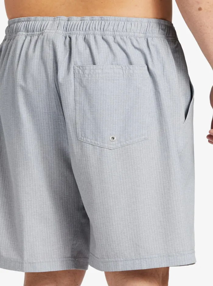 Men Quiksilver Boardshorts Waterman After Surf Stretch 20034 Amphibian Boardshorts Light Grey Heather Men Quiksilver Boardshorts Waterman After Surf Stretch 20034 Amphibian Boardshorts Light Grey Heather
