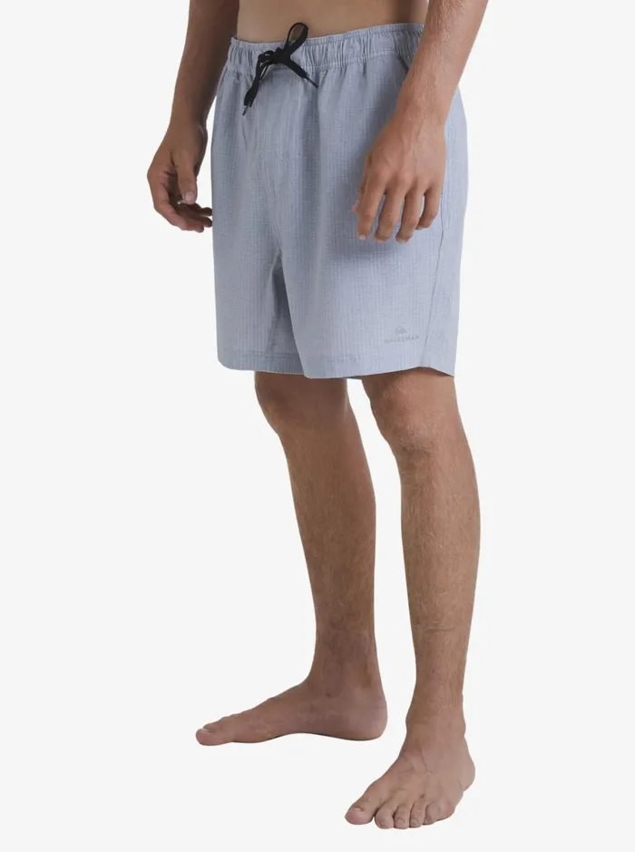 Men Quiksilver Boardshorts Waterman After Surf Stretch 20034 Amphibian Boardshorts Light Grey Heather Men Quiksilver Boardshorts Waterman After Surf Stretch 20034 Amphibian Boardshorts Light Grey Heather