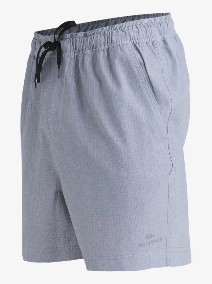 Men Quiksilver Boardshorts Waterman After Surf Stretch 20034 Amphibian Boardshorts Light Grey Heather Men Quiksilver Boardshorts Waterman After Surf Stretch 20034 Amphibian Boardshorts Light Grey Heather