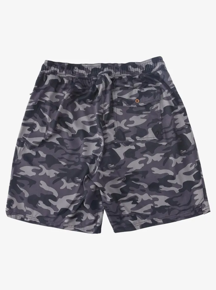 Men Quiksilver Boardshorts Waterman Scout Zipper Print 19034 Amphibian Boardshorts Black Camo Scout Men Quiksilver Boardshorts Waterman Scout Zipper Print 19034 Amphibian Boardshorts Black Camo Scout