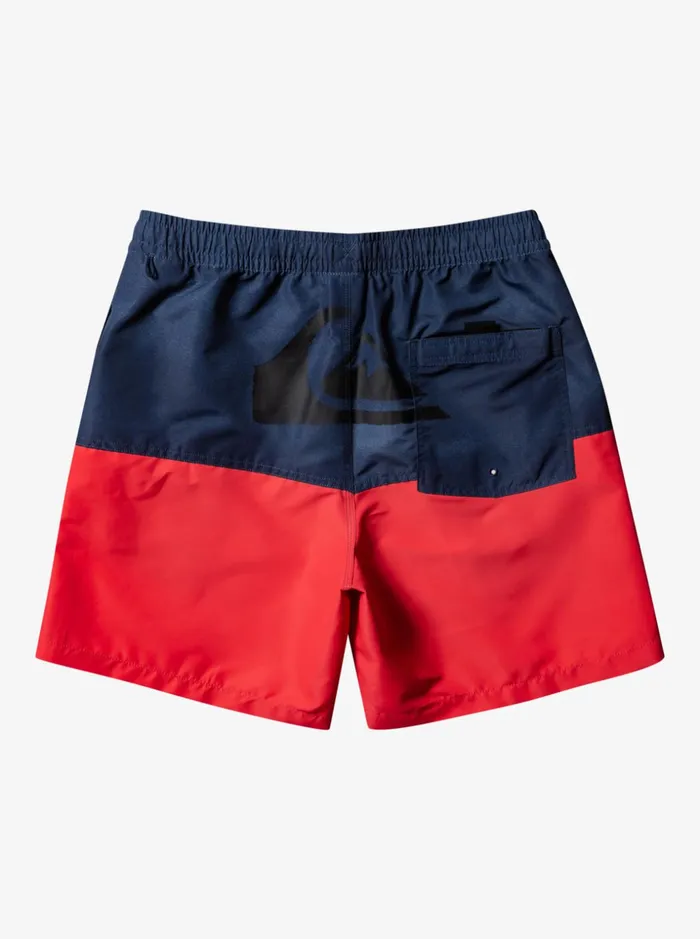 Men Quiksilver Elastic Waist Butt Logo 17034 Volleys Navy Blazer Men Quiksilver Elastic Waist Butt Logo 17034 Volleys Navy Blazer