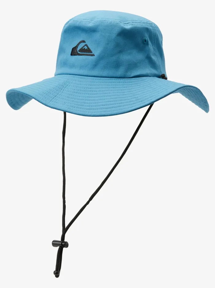 Men Quiksilver Hats Bushmaster Safari Boonie Hat Moroccan Blue Men Quiksilver Hats Bushmaster Safari Boonie Hat Moroccan Blue