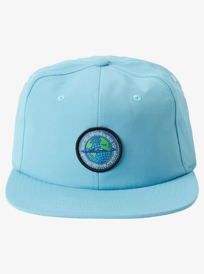 Men Quiksilver Hats Hydro Smart Snapback Hat Delphinium Blue Men Quiksilver Hats Hydro Smart Snapback Hat Delphinium Blue