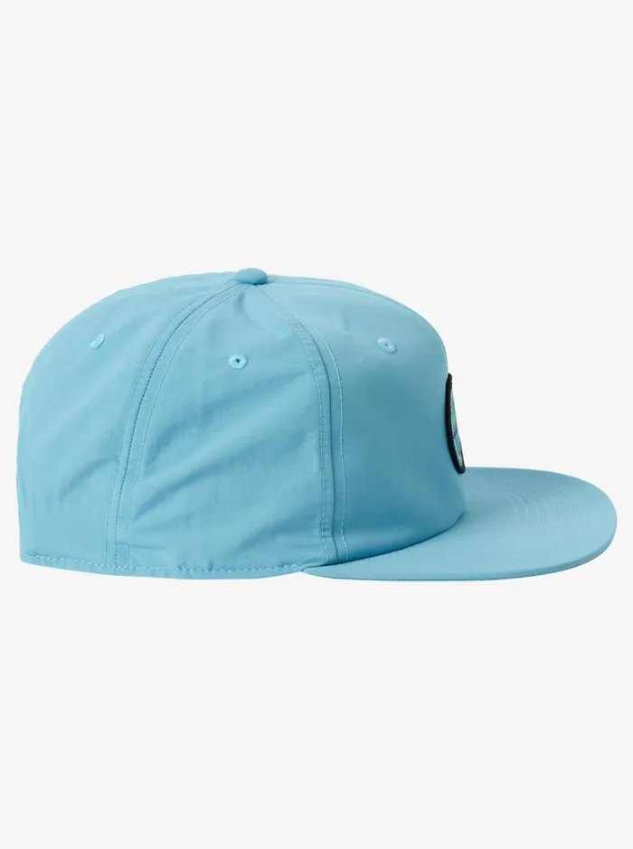 Men Quiksilver Hats Hydro Smart Snapback Hat Delphinium Blue Men Quiksilver Hats Hydro Smart Snapback Hat Delphinium Blue