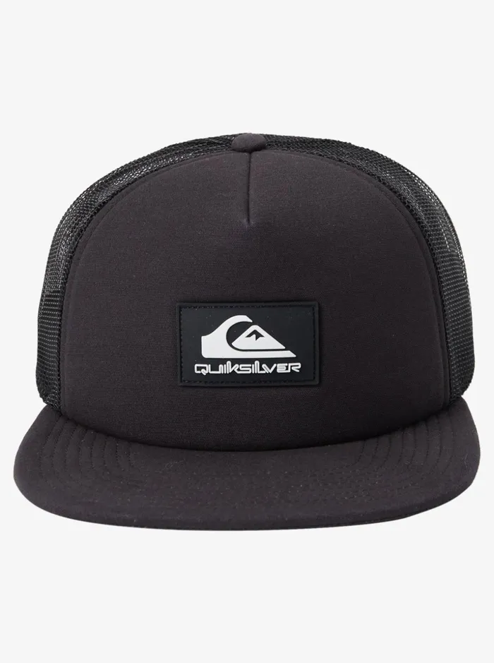 Men Quiksilver Hats Omnipotent Snapback Hat Black Men Quiksilver Hats Omnipotent Snapback Hat Black