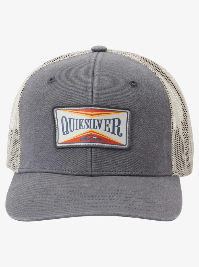 Men Quiksilver Hats Trawler Trucker Hat Iron Gate Men Quiksilver Hats Trawler Trucker Hat Iron Gate