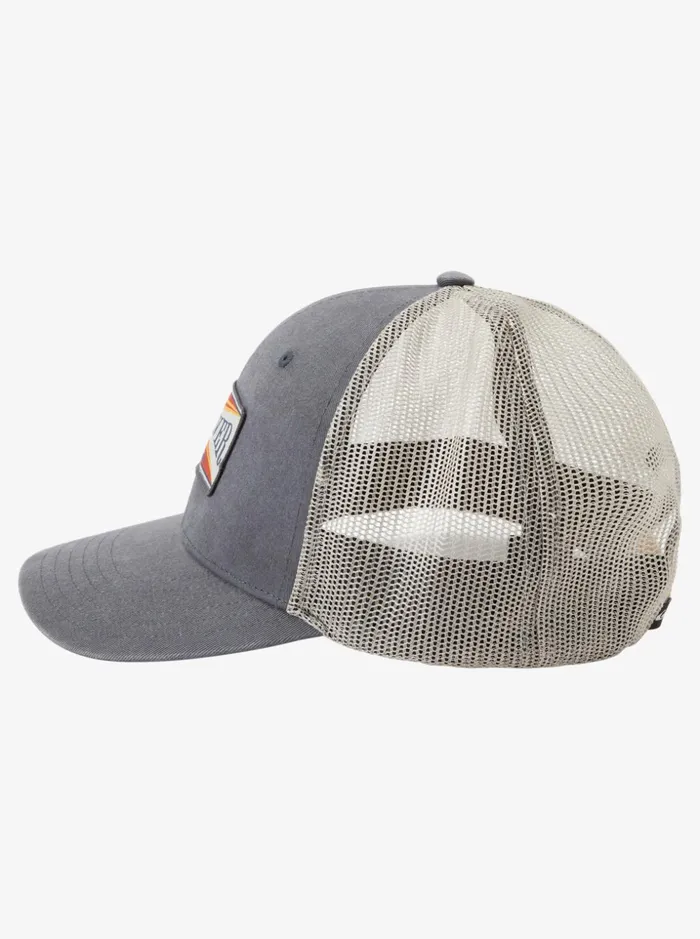 Men Quiksilver Hats Trawler Trucker Hat Iron Gate Men Quiksilver Hats Trawler Trucker Hat Iron Gate