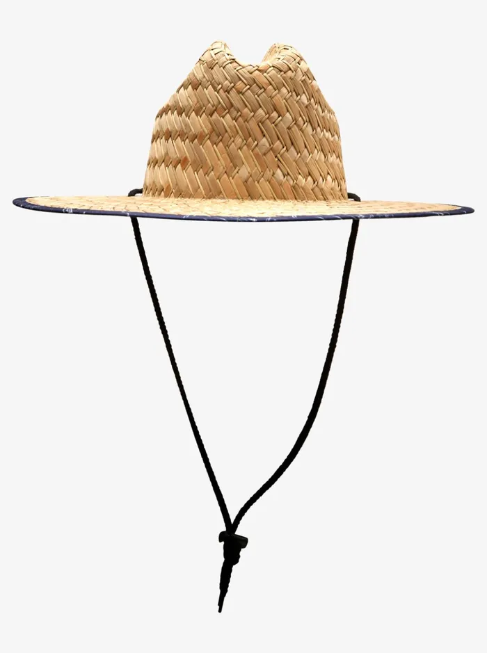 Men Quiksilver Hats Waterman Outsider Straw Lifeguard Hat Medieval Blue Line Spinner Men Quiksilver Hats Waterman Outsider Straw Lifeguard Hat Medieval Blue Line Spinner
