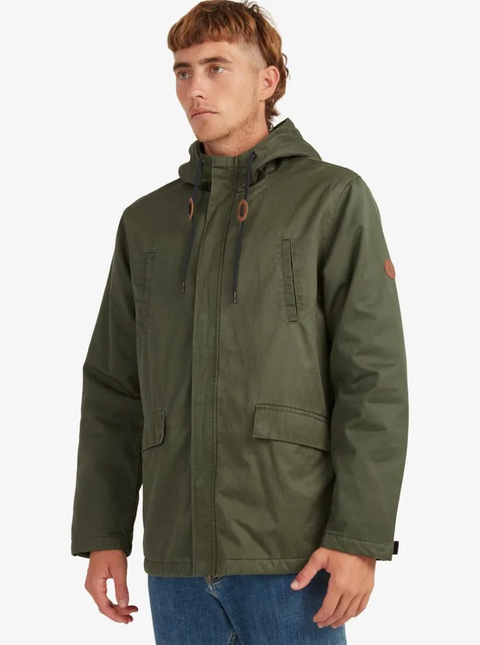 Men Quiksilver Jackets Parka Days Jacket Thyme Men Quiksilver Jackets Parka Days Jacket Thyme
