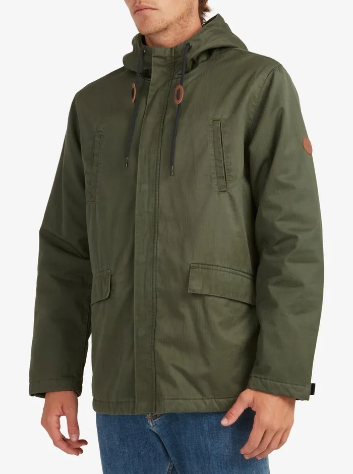 Men Quiksilver Jackets Parka Days Jacket Thyme Men Quiksilver Jackets Parka Days Jacket Thyme