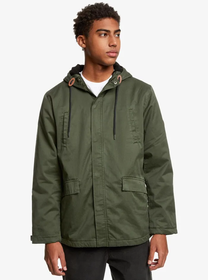 Men Quiksilver Jackets Parka Days Jacket Thyme Men Quiksilver Jackets Parka Days Jacket Thyme