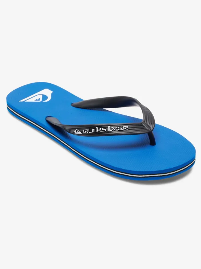 Men Quiksilver Sandals Molokai Core FlipFlops Blue 1