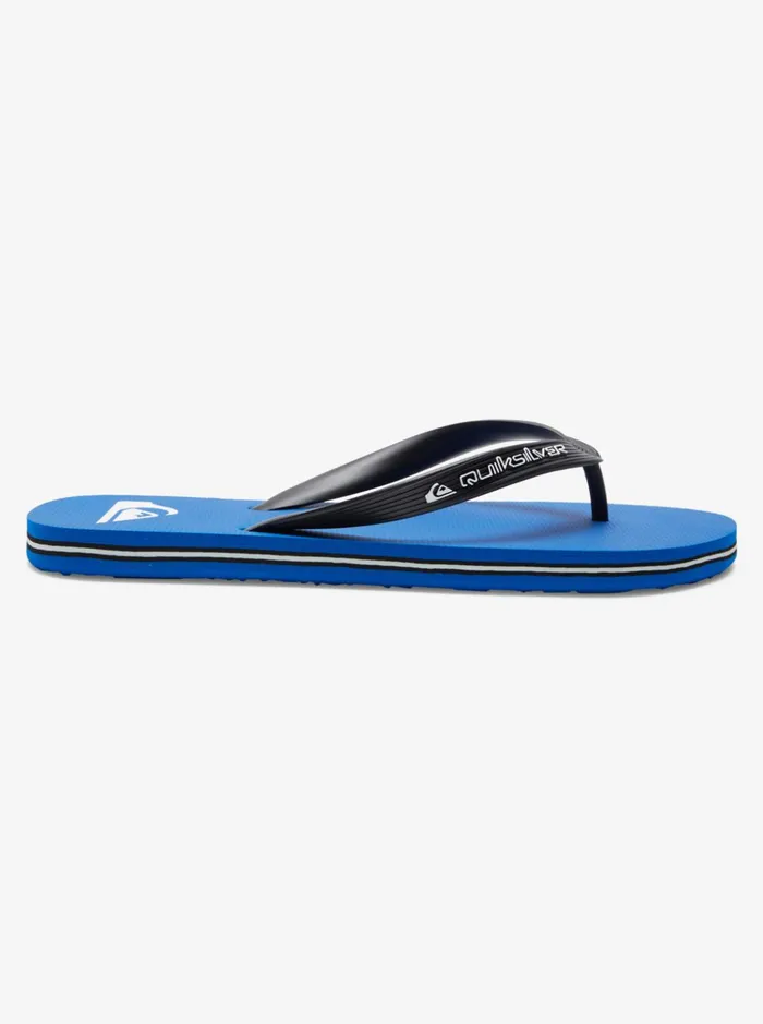 Men Quiksilver Sandals Molokai Core FlipFlops Blue 1 Men Quiksilver Sandals Molokai Core FlipFlops Blue 1