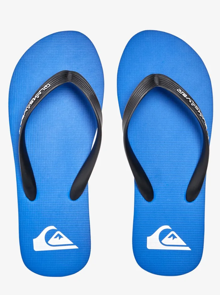 Men Quiksilver Sandals Molokai Core FlipFlops Blue 1 Men Quiksilver Sandals Molokai Core FlipFlops Blue 1