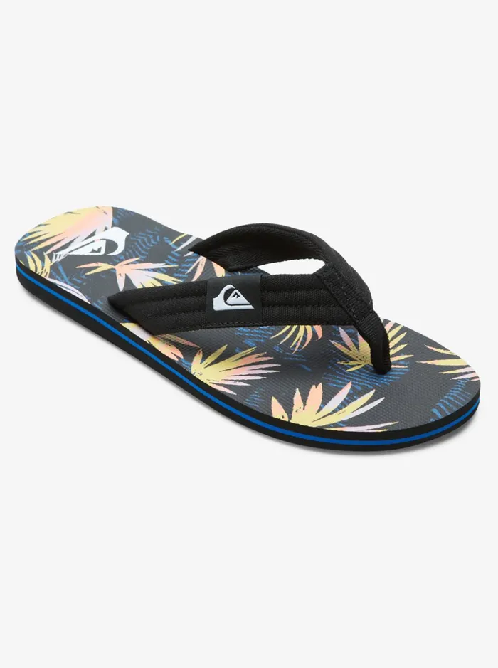 Men Quiksilver Sandals Molokai Layback Sandals For Men Blackbluepink