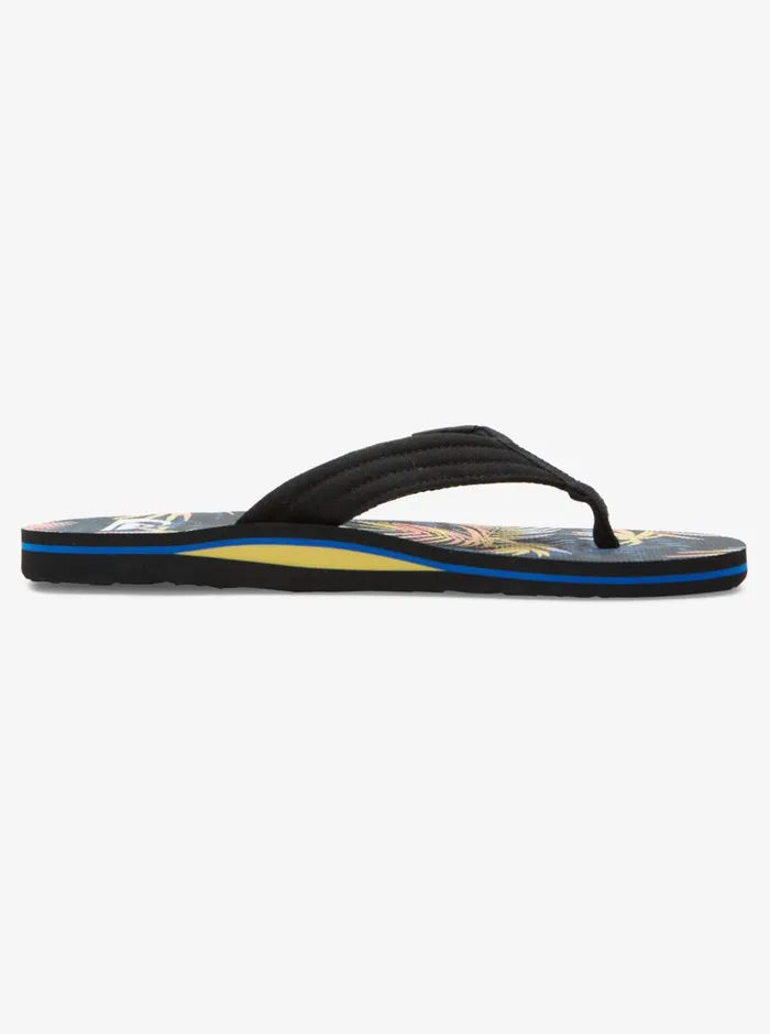 Men Quiksilver Sandals Molokai Layback Sandals For Men Blackbluepink Men Quiksilver Sandals Molokai Layback Sandals For Men Blackbluepink