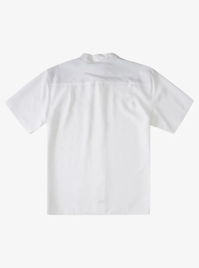 Men Quiksilver Shirts and Polos Waterman Centinela Premium AntiWrinkle Shirt White Centinella Men Quiksilver Shirts and Polos Waterman Centinela Premium AntiWrinkle Shirt White Centinella