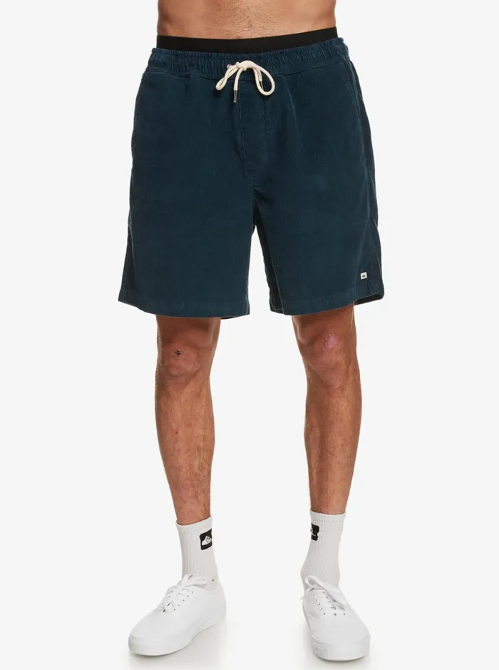 Men Quiksilver Shorts and Amphibians Taxer Cord Shorts Midnight Navy Men Quiksilver Shorts and Amphibians Taxer Cord Shorts Midnight Navy