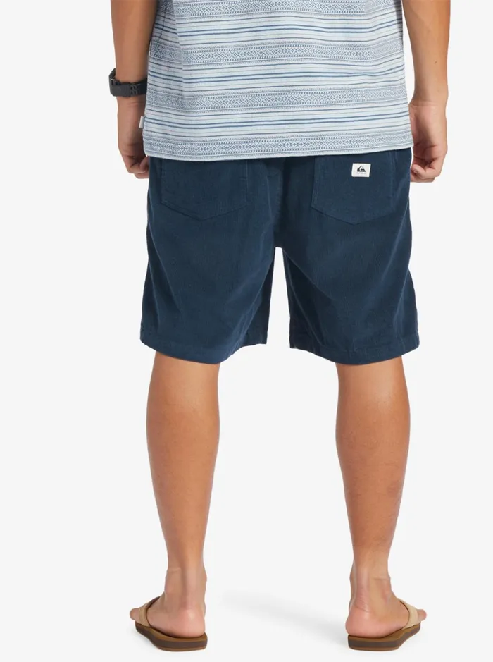 Men Quiksilver Shorts and Amphibians Taxer Cord Shorts Midnight Navy Men Quiksilver Shorts and Amphibians Taxer Cord Shorts Midnight Navy