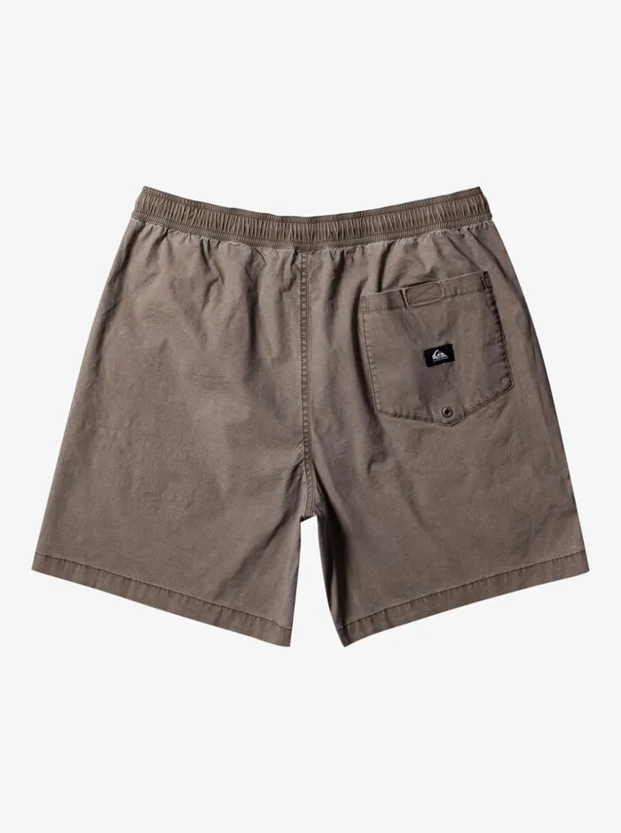 Men Quiksilver Shorts and Amphibians Taxer Elastic Waist Shorts Chocolate Chip Men Quiksilver Shorts and Amphibians Taxer Elastic Waist Shorts Chocolate Chip