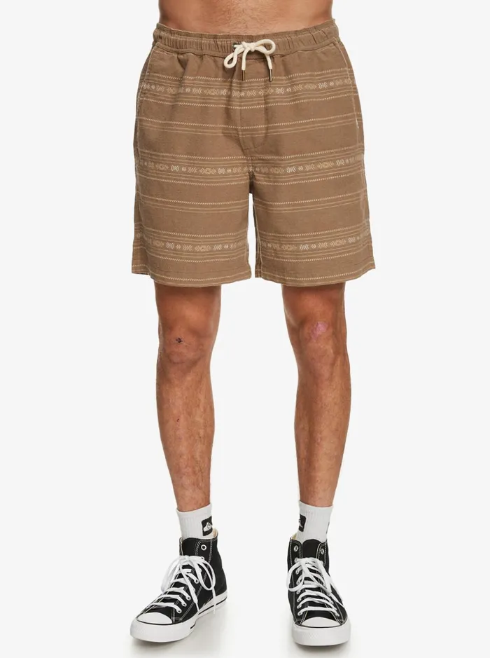 Men Quiksilver Shorts and Amphibians Taxer Jacquard Shorts Olive Gray Mini Jacquard Men Quiksilver Shorts and Amphibians Taxer Jacquard Shorts Olive Gray Mini Jacquard