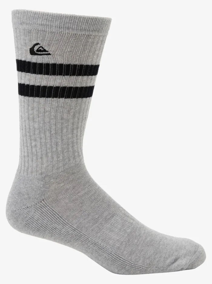 Men Quiksilver Socks and Underwear Warp Tech 2 Pack Crew Socks Snorkle Blue Warp Tech Men Quiksilver Socks and Underwear Warp Tech 2 Pack Crew Socks Snorkle Blue Warp Tech