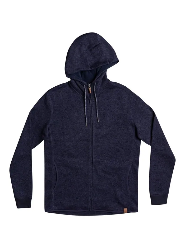 Men Quiksilver Sweatshirts and Hoodies Keller ZipUp Hoodie Parisian Night