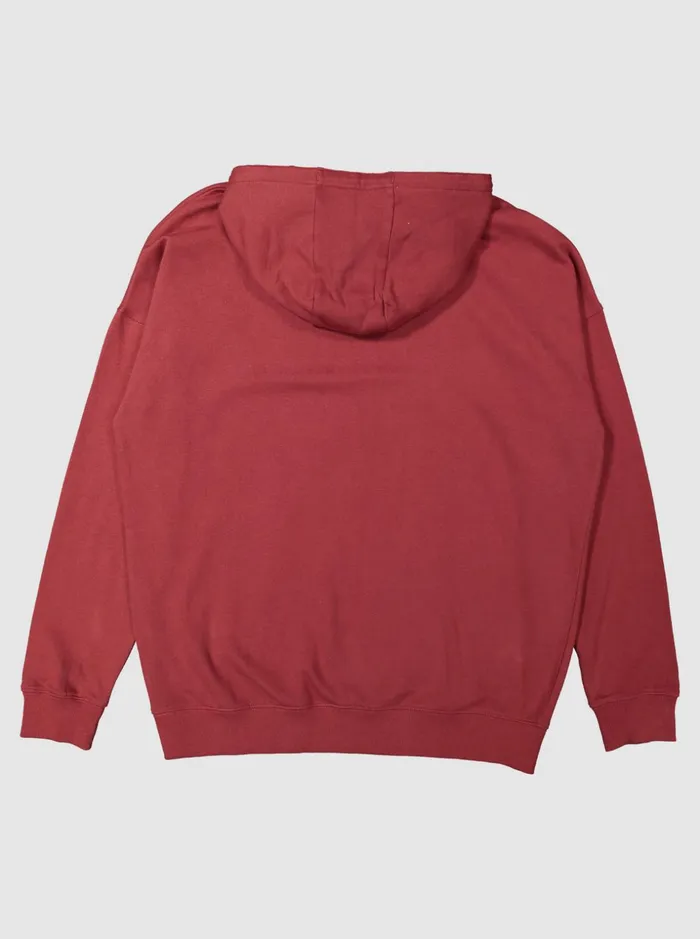 Men Quiksilver Sweatshirts and Hoodies Quik X Stab Hoodie Ruby Wine
