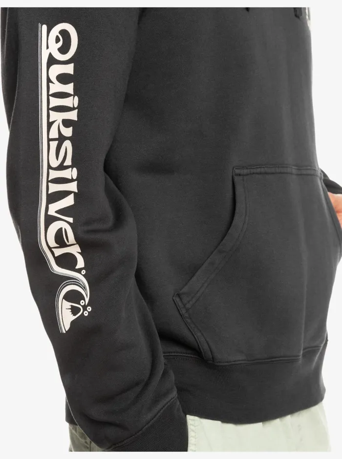 Men Quiksilver Sweatshirts and Hoodies Sweet As Slab Fleece Top Tarmac Men Quiksilver Sweatshirts and Hoodies Sweet As Slab Fleece Top Tarmac