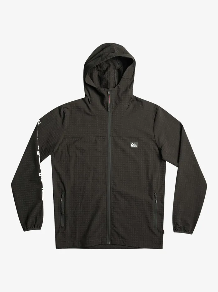 Men Quiksilver Sweatshirts and Hoodies The Endurance ZipUp Hoodie Phantom