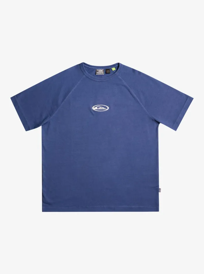Men Quiksilver Tees Alpha Dog TShirt Royal