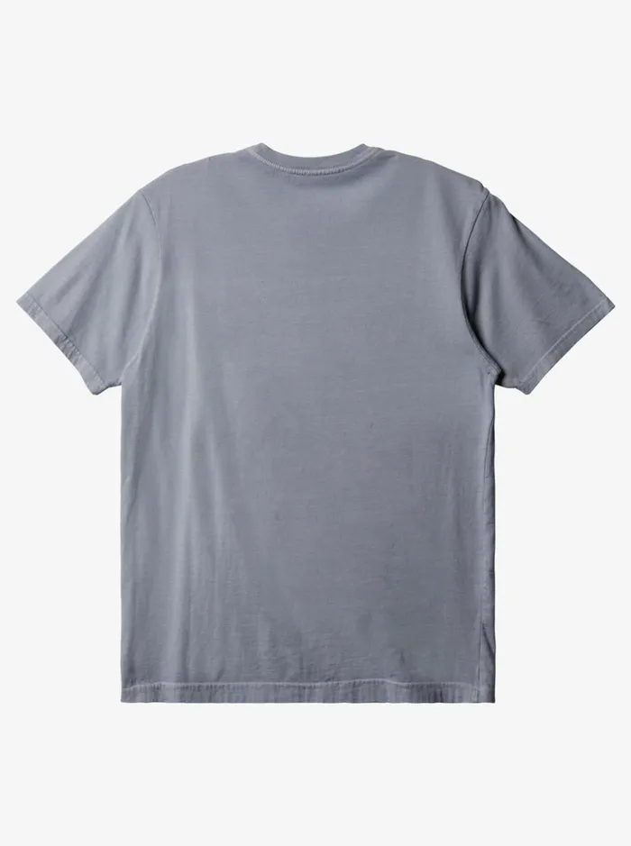 Men Quiksilver Tees Everyday Pocket TShirt Sleet Men Quiksilver Tees Everyday Pocket TShirt Sleet