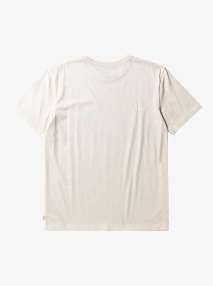 Men Quiksilver Tees Everyday Stripe TShirt Birch Men Quiksilver Tees Everyday Stripe TShirt Birch