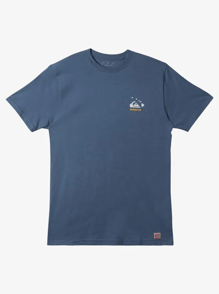 Men Quiksilver Tees Hawaii Survivor TShirt Bering Sea